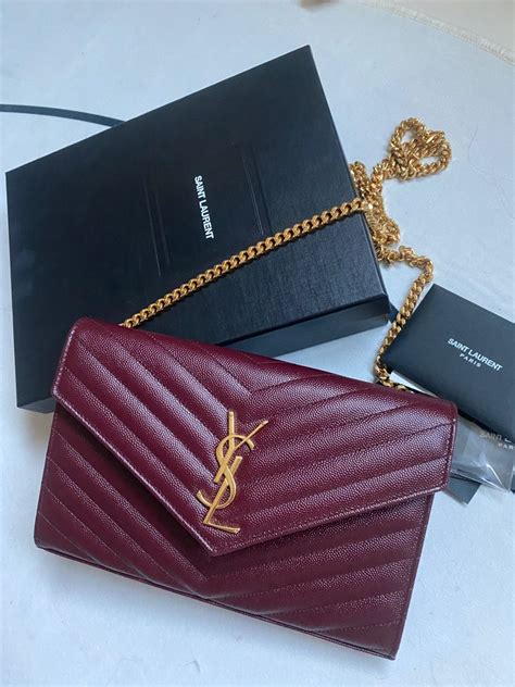 ysl keychain wallet dupe|ysl cassandra chain wallet.